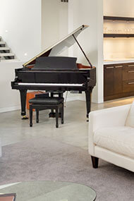 Pianos interior home decor design